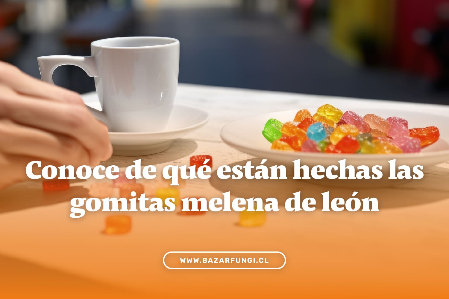 Conoce de qué están hechas las gummies melena de león