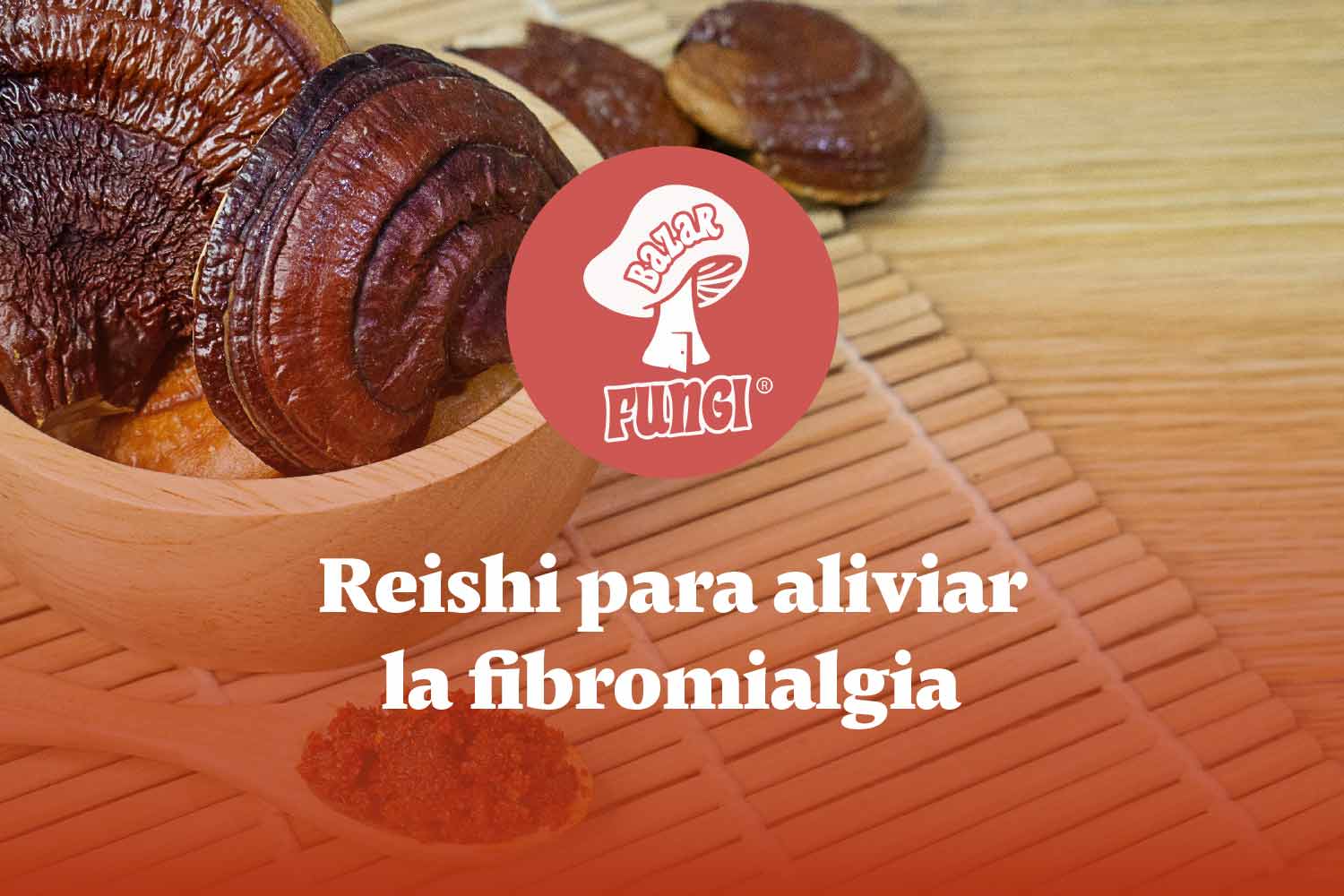 Propiedades y beneficios del hongo reishi para aliviar fibromialgia