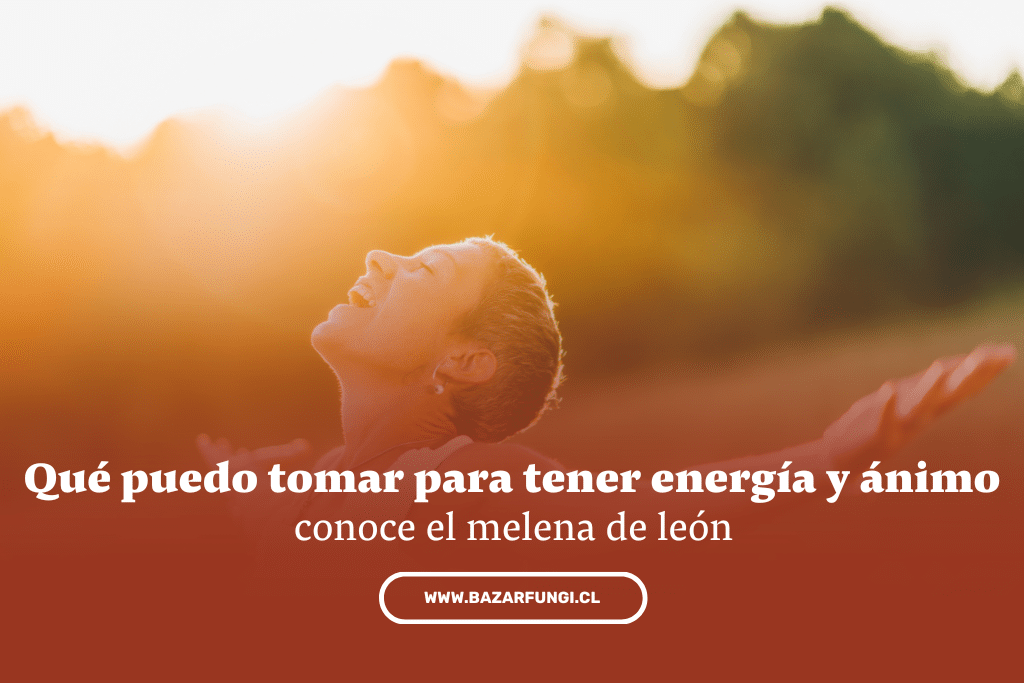 Qué puedo tomar para tener energía y ánimo