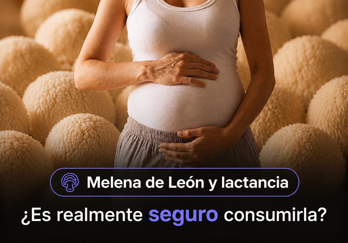 Tomar Melena de León en lactancia y embarazo: lo que debes saber sobre los hongos funcionales