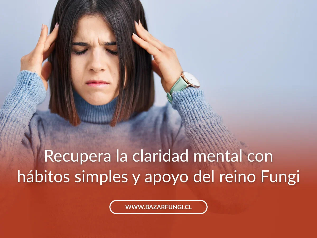 Brain fog o niebla mental: qué es, síntomas y cómo recuperar claridad con el apoyo del reino Fungi