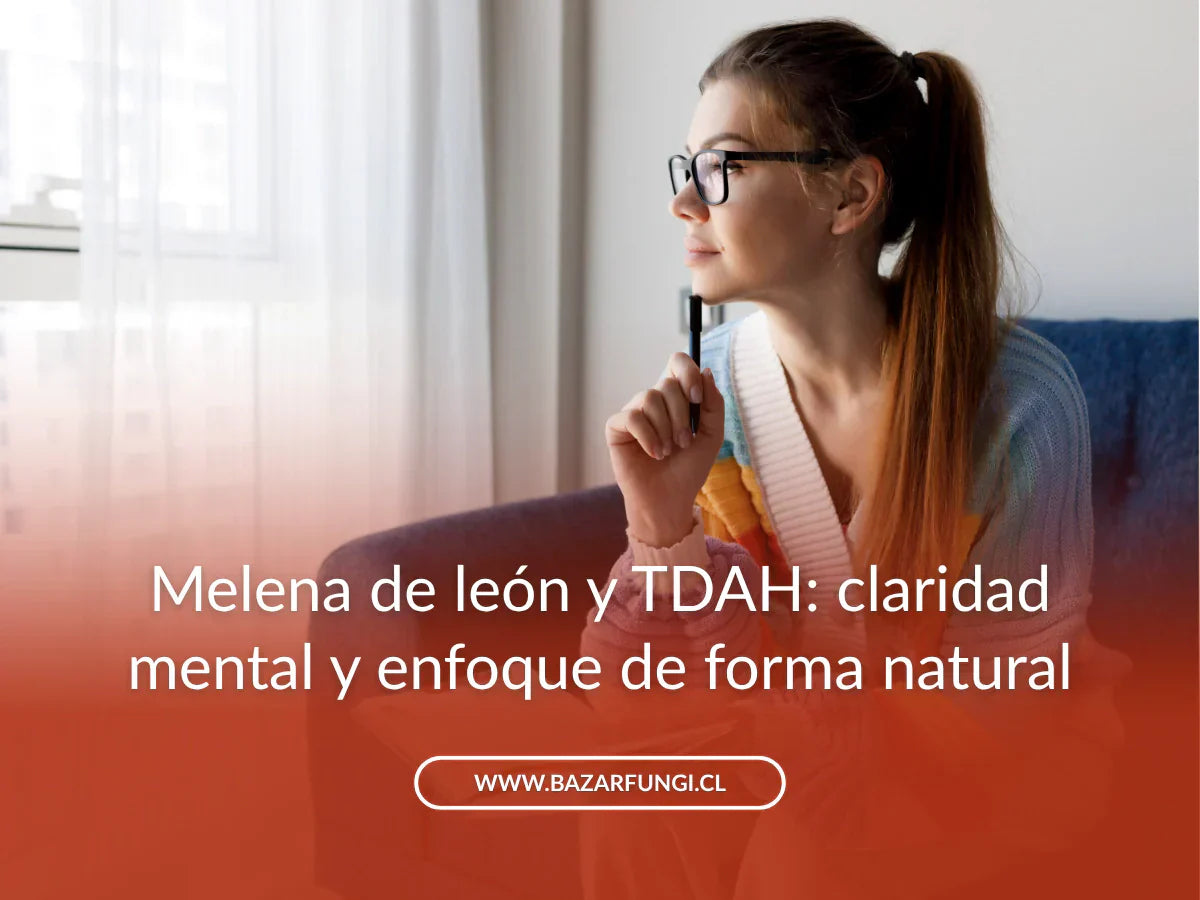 Hongo Melena de león y TDAH: cómo actúa en el cerebro y qué cambios puedes notar realmente