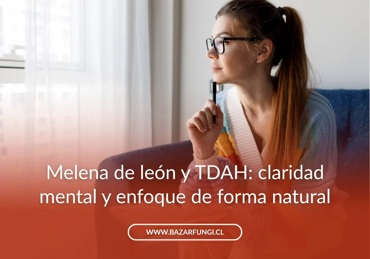 Hongo Melena de león y TDAH: cómo actúa en el cerebro y qué cambios puedes notar realmente