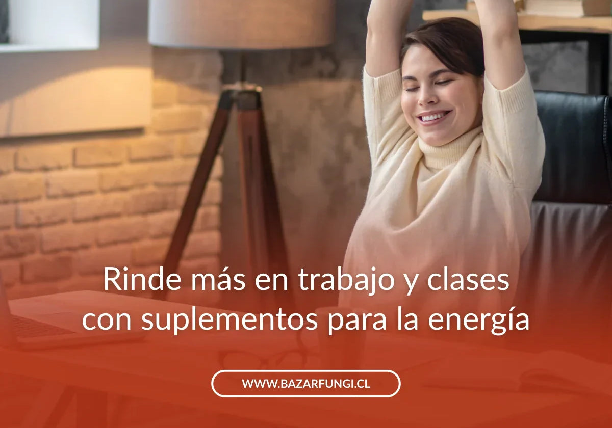 Suplementos para tener energía: cómo elegir el indicado para rendir en el trabajo y en clases