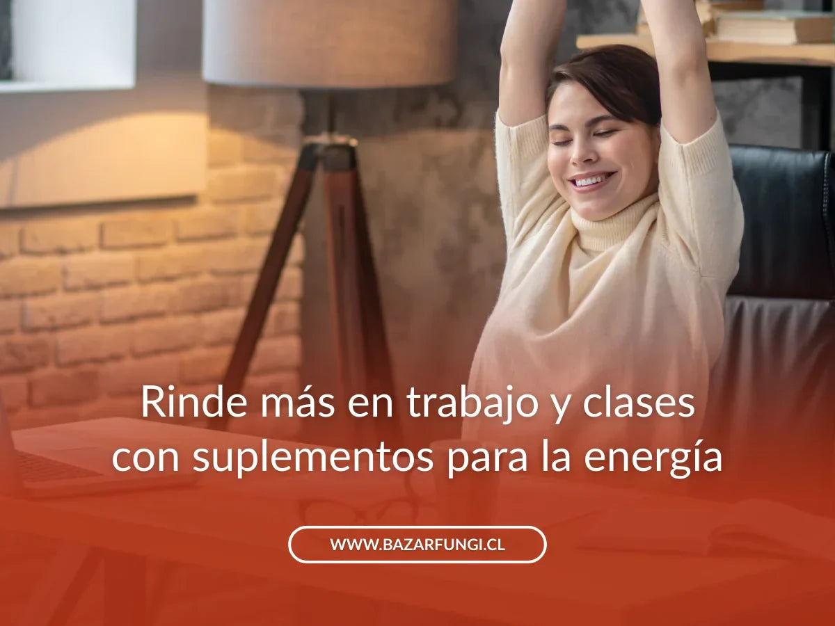 Suplementos para tener energía: cómo elegir el indicado para rendir en el trabajo y en clases