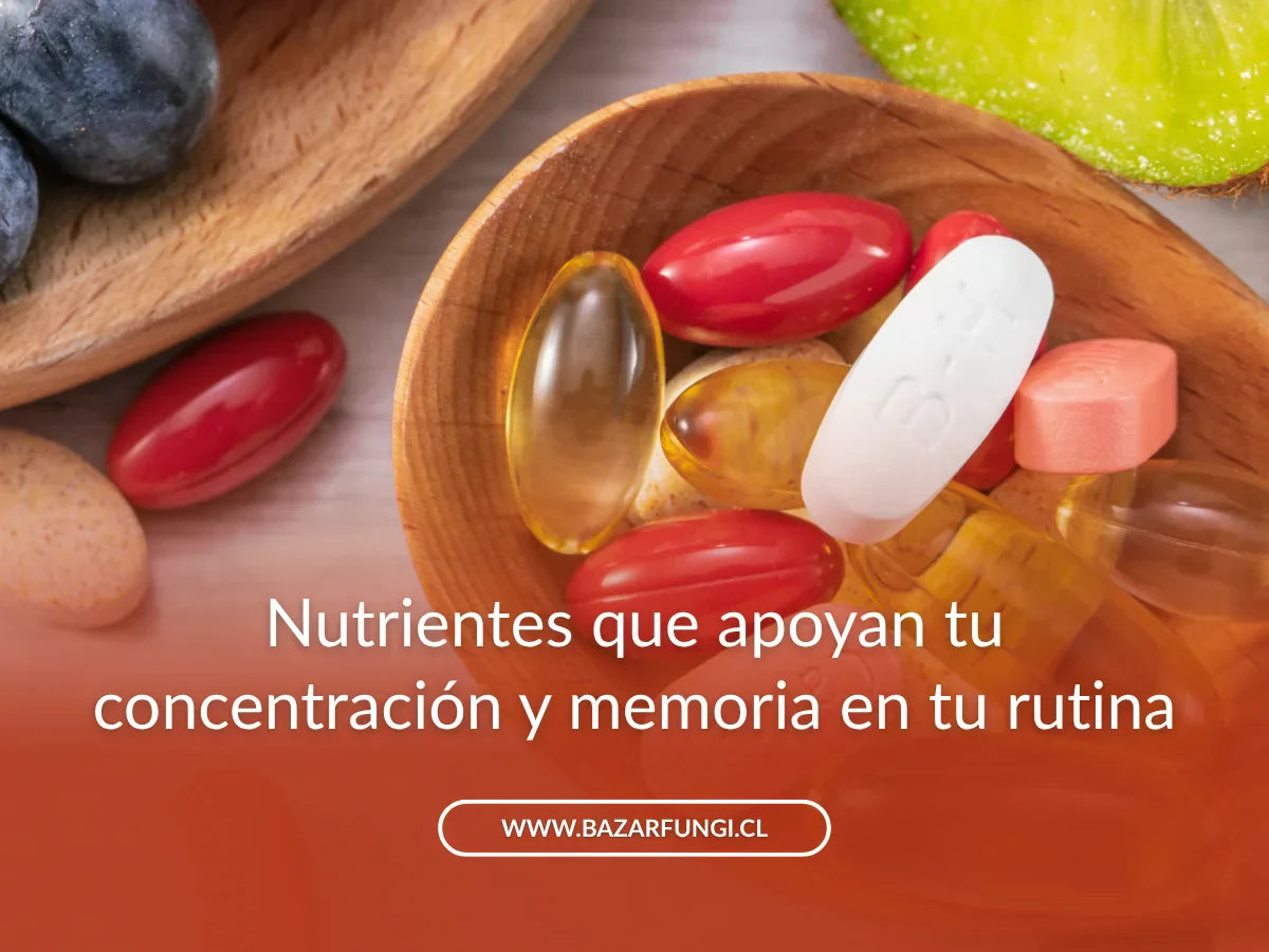 Vitaminas para el cerebro y sistema nervioso: nutrientes para tu rutina