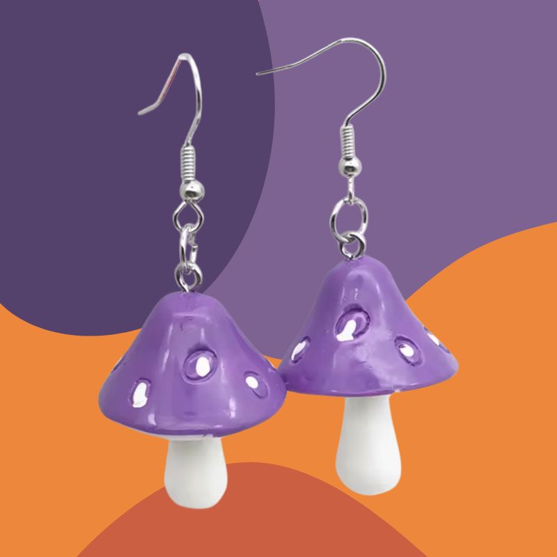 Aros Amanita muscaria morada