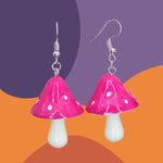 Aros Amanita muscaria fucsia