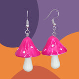 Aros Amanita muscaria fucsia