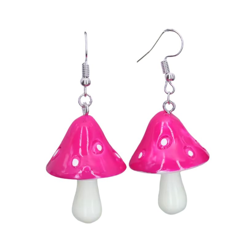 Aros Amanita muscaria fucsia