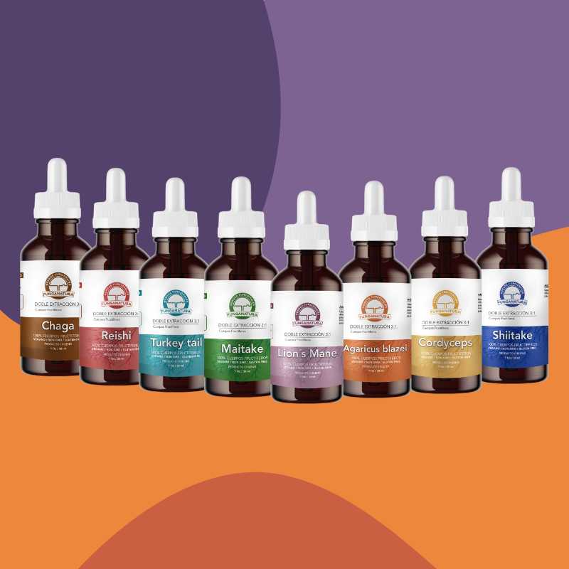 Pack 8 Hongos Extra Concentrados