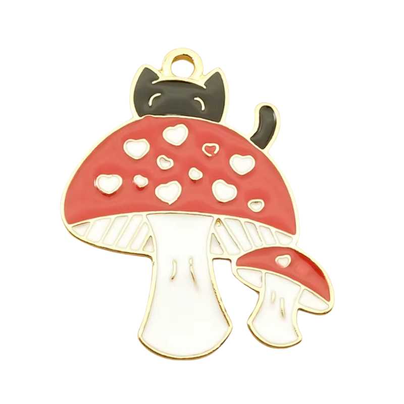 Pin Amanita Gato Negro