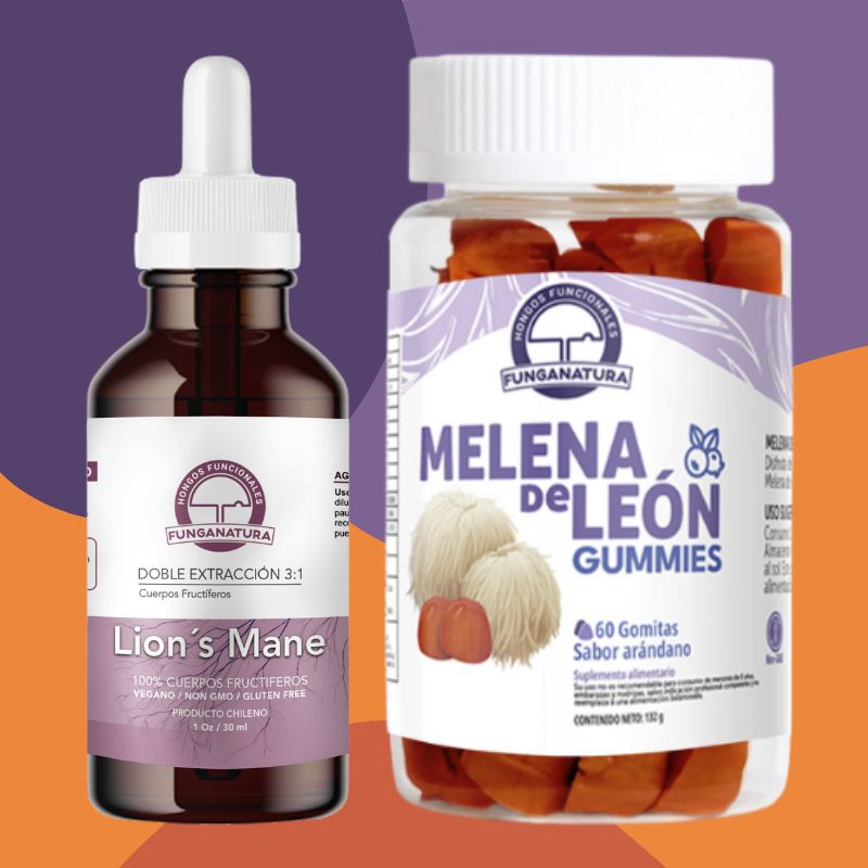 Pack Melena de león Extra Concentrado y Gummies