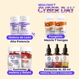 mega pack 50% OFF Cyber Bazar Fungi Chile Melena de león extra concentrada Fungimix Gummies Extractos 50 ml Melena de leon Reishi y Cordyceps