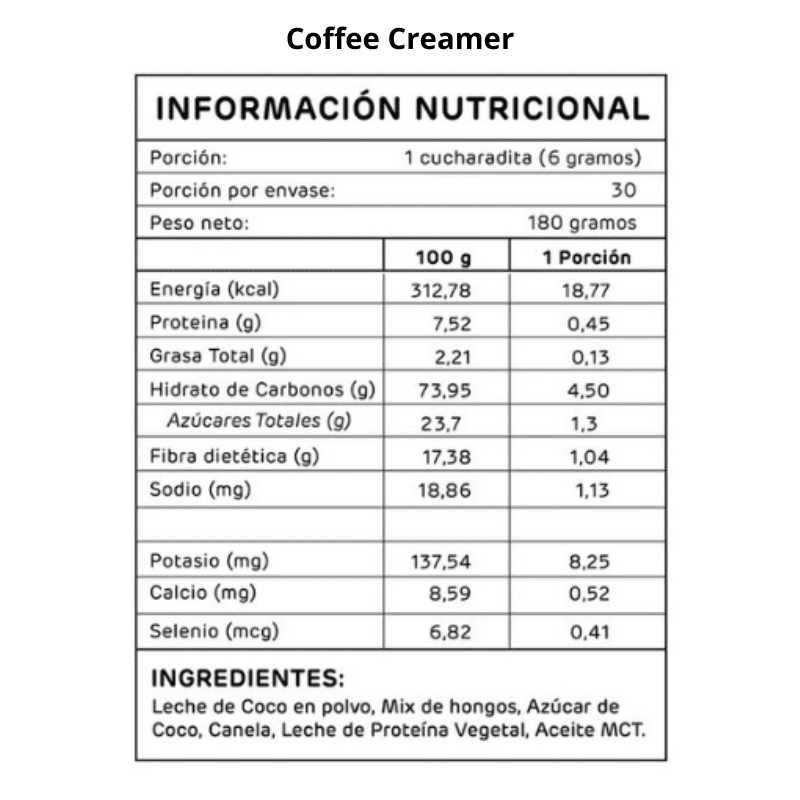 Pack Coffee Creamer y Agaricus blazei Extra Concentrado