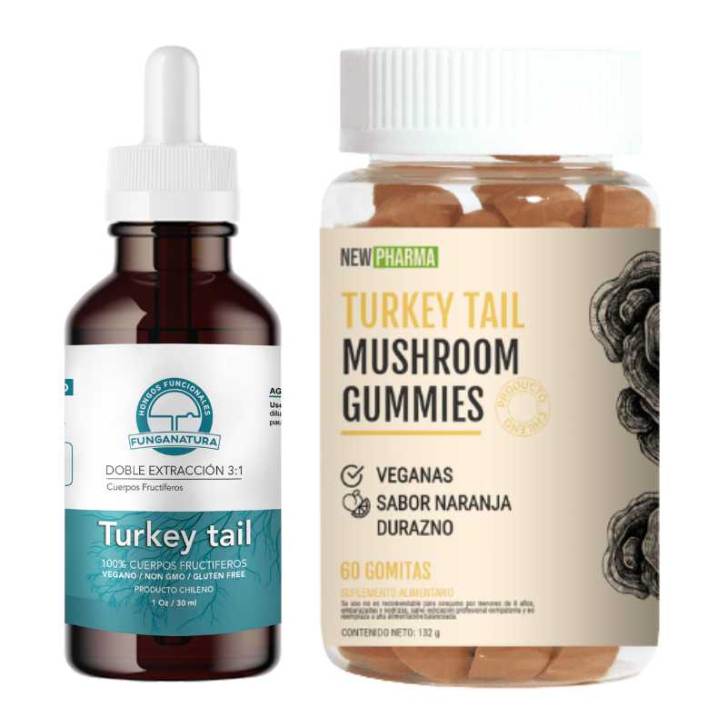 Pack Cola de pavo Extra Concentrado y Gomitas