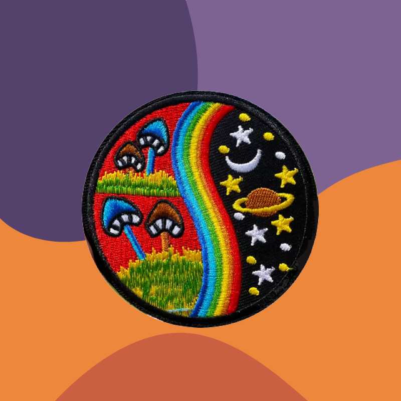 Parche Cosmic Mushrooms