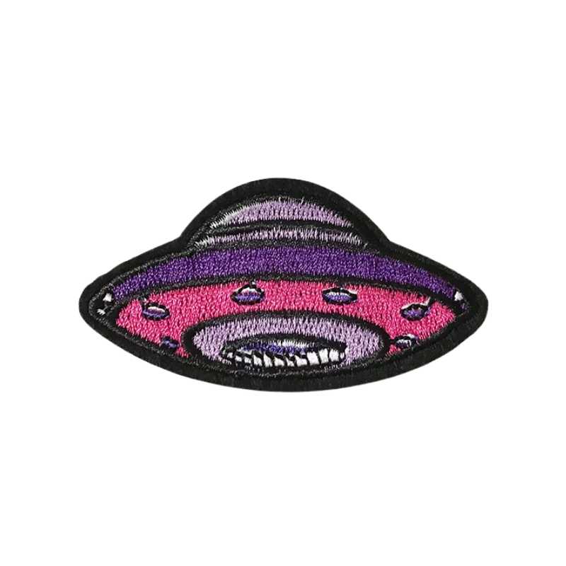 Parche OVNI morado
