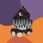 Pin Fogata del bosque