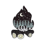 Pin Fogata del bosque