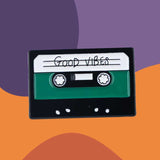 Pin Retro- Cassette Good Vibes