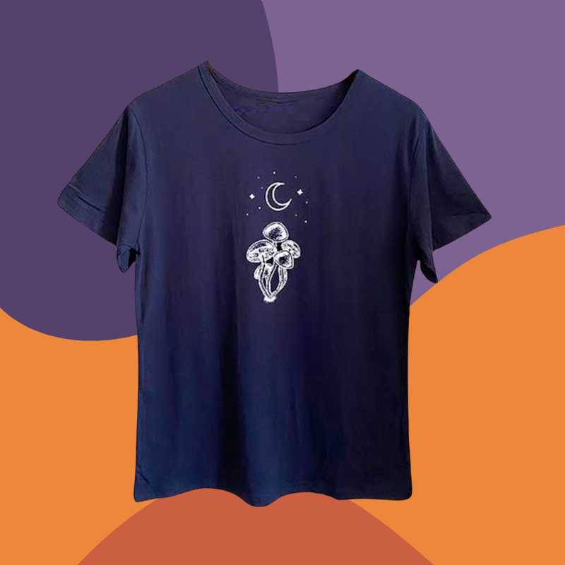 Polera Fungi Cielo y Luna