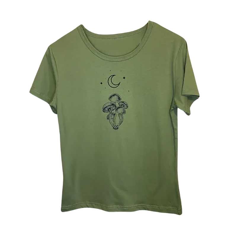 Polera Fungi Cielo y Luna