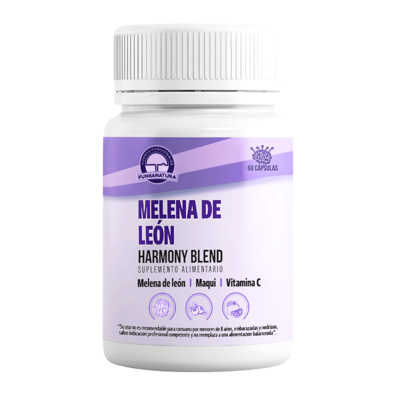 Melena de león 60 Cápsulas Extra Concentradas Harmony Blend