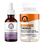 pack foco y vitalidad Melena de leon extra concentrada gotas y Fungimix