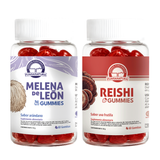 Pack Gummies Ánimo y Calma Gummies Melena de leon y Reishi Bazar Fungi